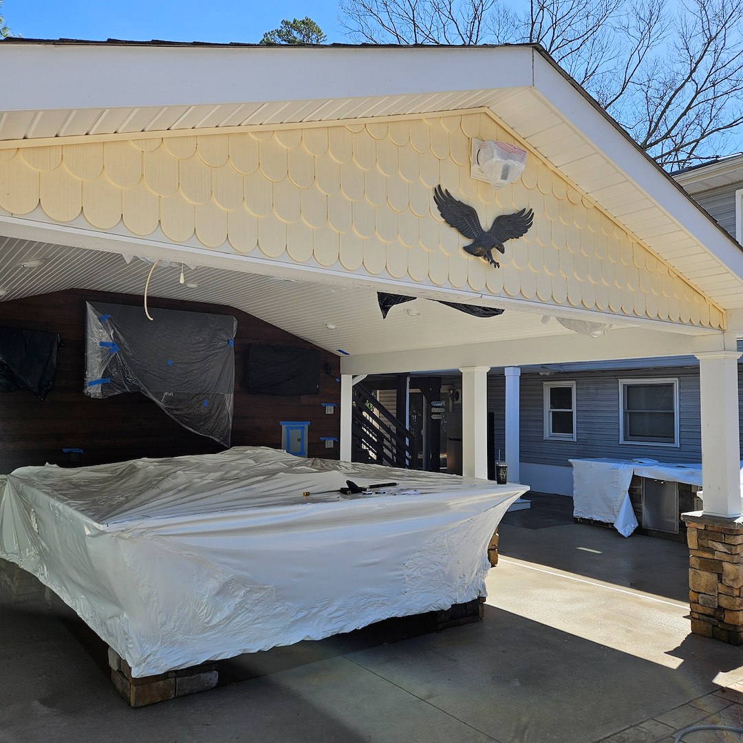 Annual Backyard Soft Wash in Brick, NJ – Preparing for Summer Entertaining