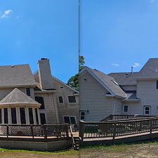 From Neglected to New House Wash Toms River, NJ 0