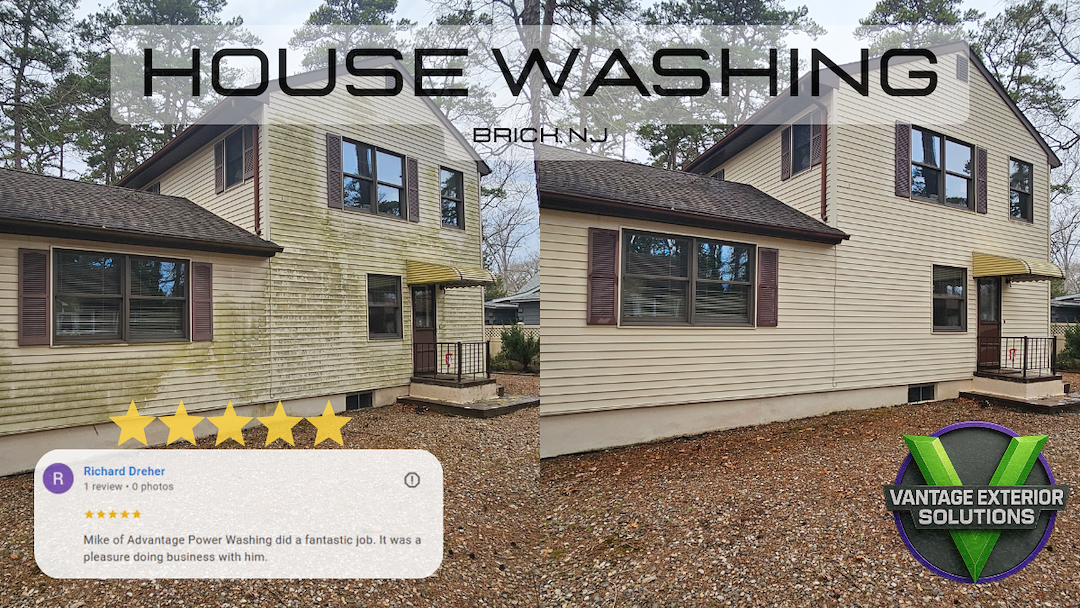Professional House Washing in Brick, NJ – Preparing a Neglected Home for Sale